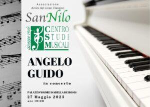 Recital Angelo Guido - Locandina
